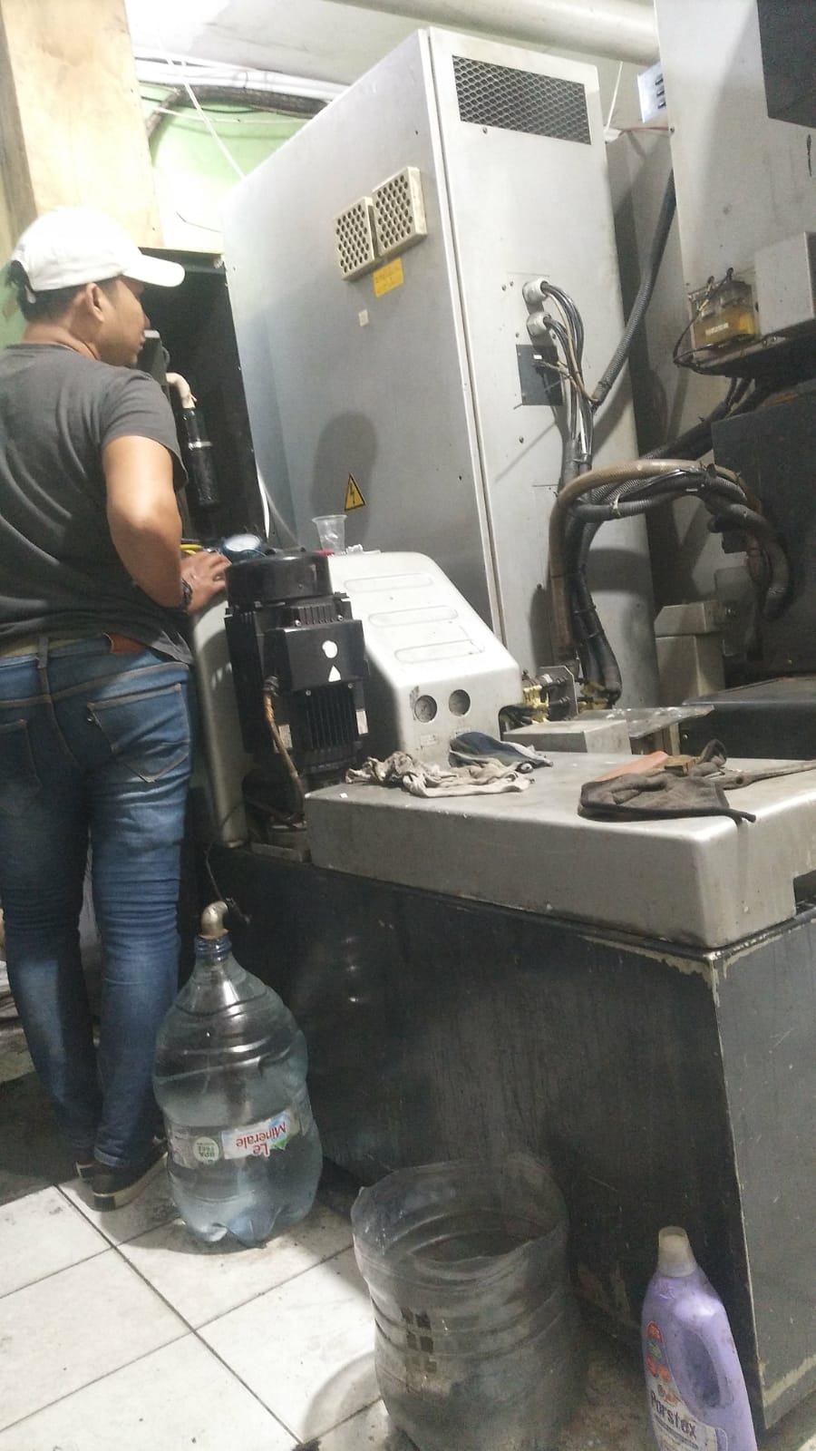 Perbaikan AC Pasar Kemis